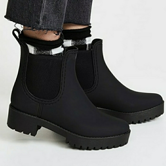 Jeffrey Campbell Cloudy Waterproof Chelsea Rain - Picture 4 of 7